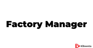 Factory Manager Jobs Description