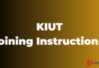 KIUT Joining Instructions 2025/26 PDF Released