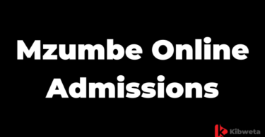 Mzumbe Online Admissions System 2025–2026 (MU)