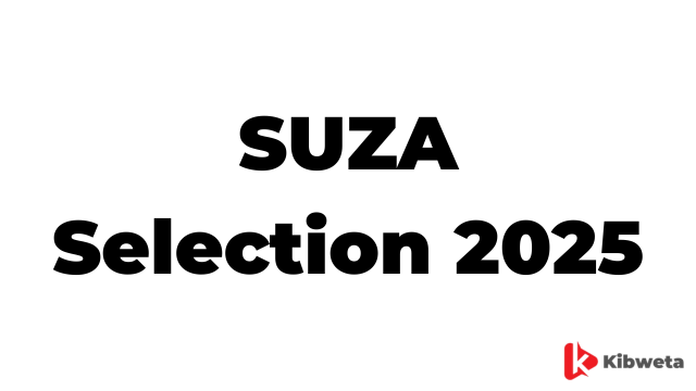 SUZA Selected Applicants 2025-26 PDF Released