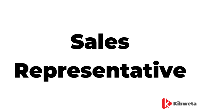 Sales Representative Job Description