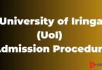 University of Iringa (UoI) Admission Procedure and Entry Requirements 2025-26
