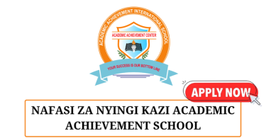 Academic Achievement International School Various Vacancies