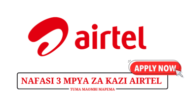 Airtel Tanzania Hiring in 3 Positions