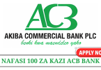 Akiba Commercial Bank Hiring 100 Direct Sales Agent