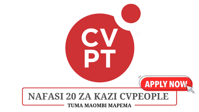 CVPeople Tanzania Hiring In 20 Positions