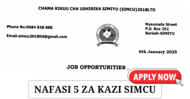 SIMCU is Hiring in 5 Positions