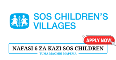 SOS Children’s Villages Tanzania Hiring In 6 Positions