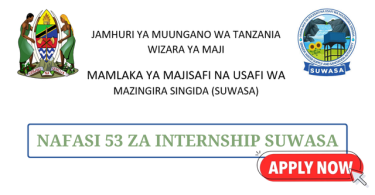 SUWASA Is Hiring 53 Internship Positions