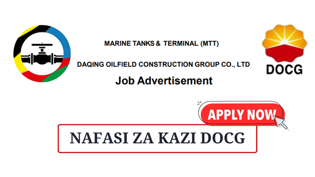 New Vacancy at DOCG Limited February 2025