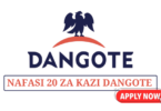 Dangote Group 20 Vacancies 2025