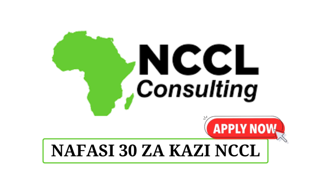 NCCL Consulting 30 Vacancies 2025
