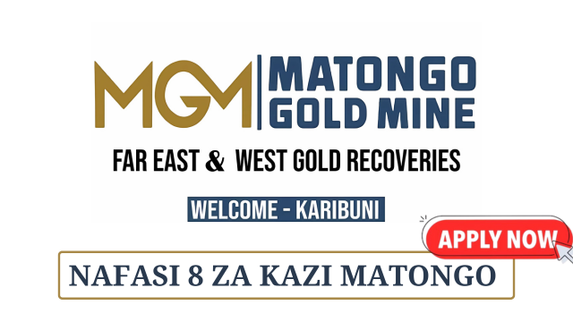 Process Operator Job Vacancies at Matongo Gold Mines Ltd – 8 Positions