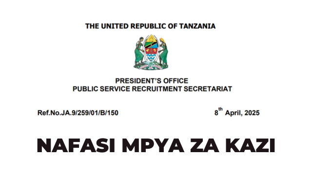 Ajira Portal New Vacancies April 2025